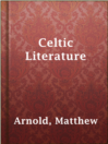 Imagen de portada para Celtic Literature